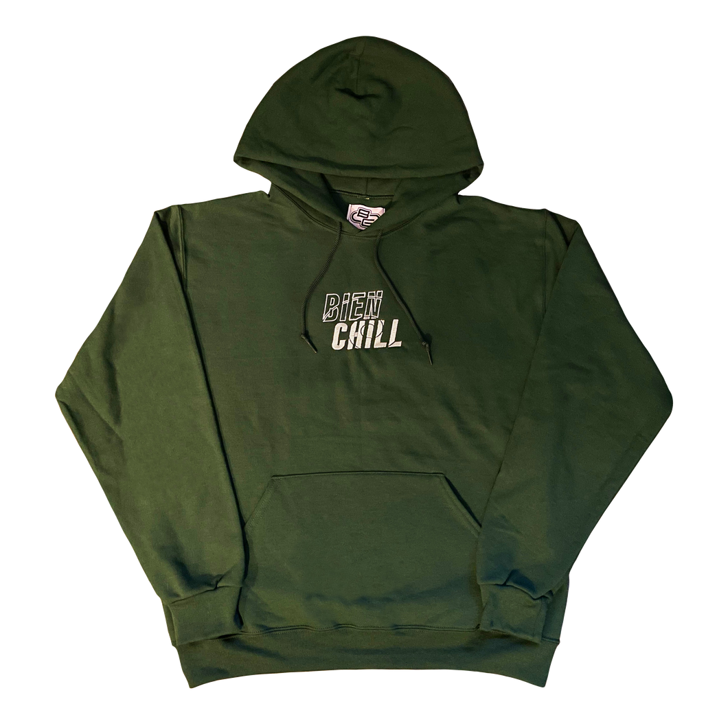 Swirl Hoodie (Forest Green)