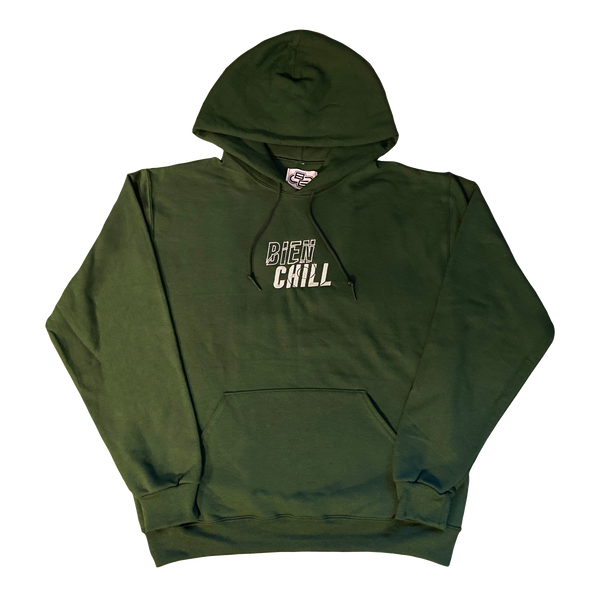 Swirl Hoodie (Forest Green)