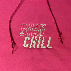 Swirl Hoodie (Cyber Pink)